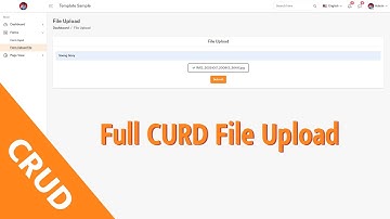FULL CURD FILE UPLOAD LARAVEL 9 | SAMPLE DASHBOARD