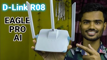 D-link R04 300Mbps Single Band Router Eagle Pro Ai |