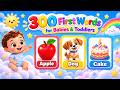 300 First Words for Babies and Toddlers | Learn to Talk with Baby's First Words | Toddler Learning