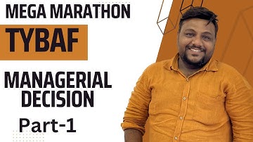 Introduction Of Managerial Decision Making By Mahesh Solanki Sir Part-1