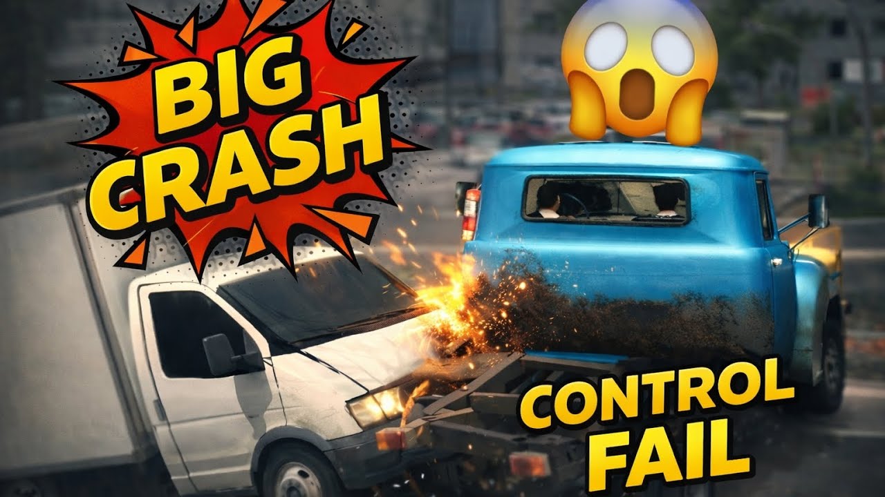 😱 Russian Truck ZIL 130 Accident Gameplay | Dangerous Roads | Hindi