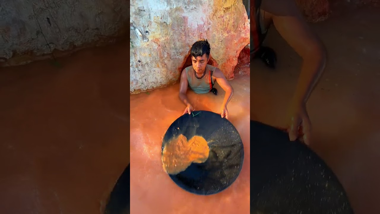 mysterious hole discovery containing $7000 worth of gold