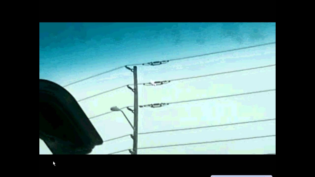 POWER LINES ON FIRE DURING THE DECEMBER FREEZING RAIN STORM YouTube