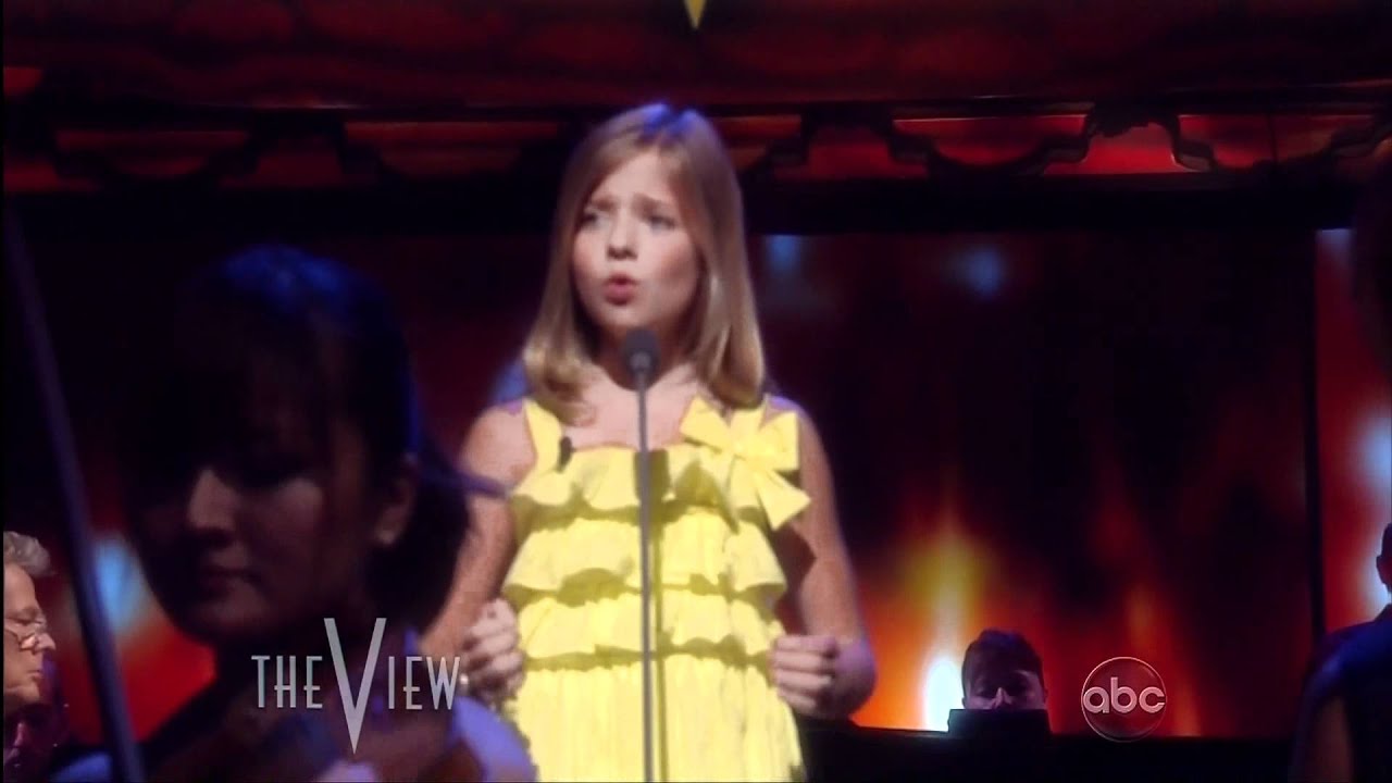 Jackie Evancho On The View June 14 2011 All I Ask Of You 1080i
