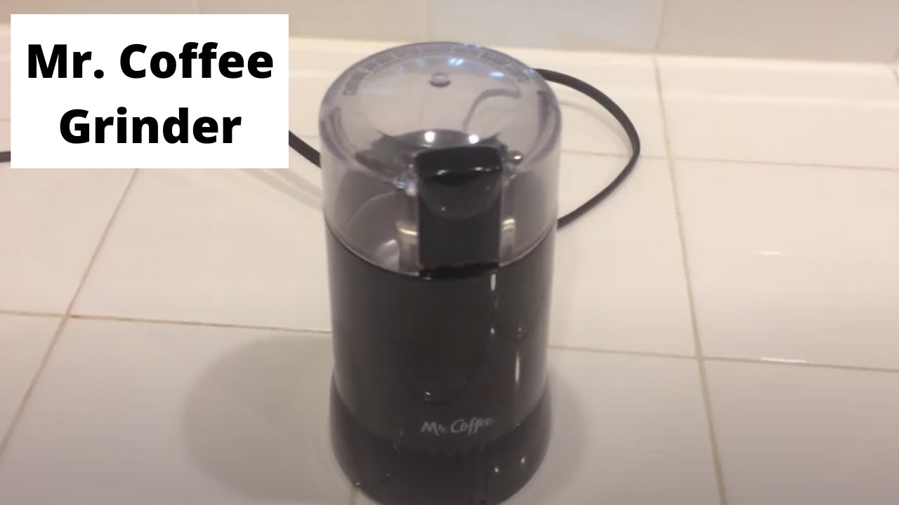 MR. COFFEE Electric Coffee Grinder 4-12 Cups 3 Grind Settings Auto-Off Mod  IDS77