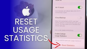 How To Reset Cellular Usage Statistics On iPhone (iOS 18)