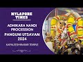 Adhikara nandi procession  panguni utsavam 2024  kapaleeshwarar temple  mylapore times