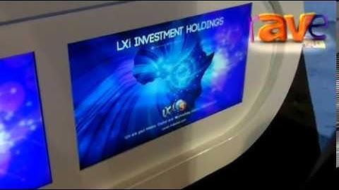 DSE 2013: LXI Investment Holdings Demos Digital Signage Desks