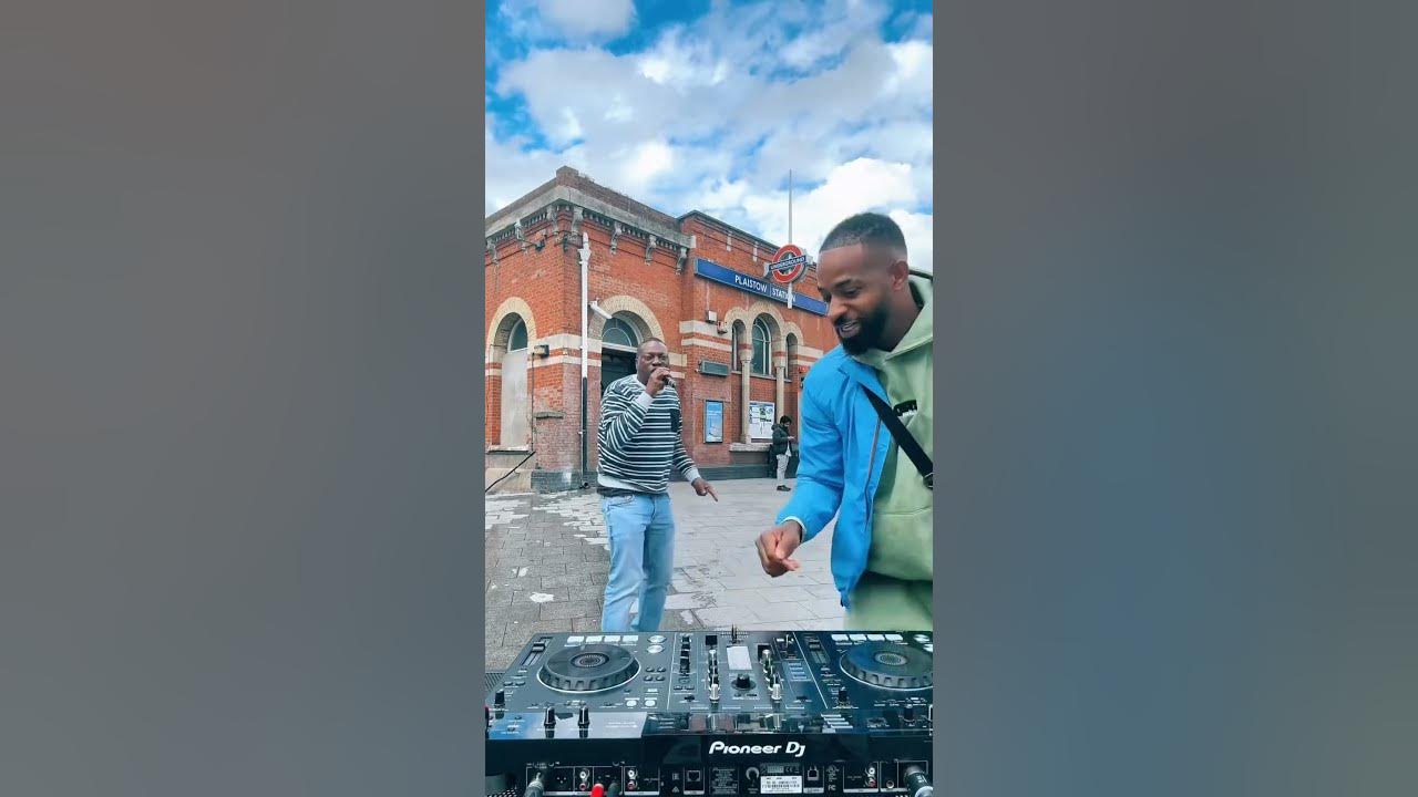 MC SHANTIE Pulls up to Plaistow station. #grime