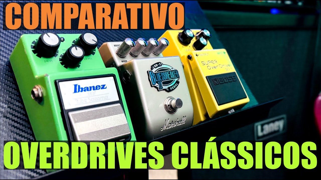 BOSS SD1 vs IBANEZ TS9 vs MARSHALL BLUESBRAKER 2 - BATALHA DE