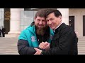 Глава Калмыкии Бату Хасиков посетил Чеченскую Республику