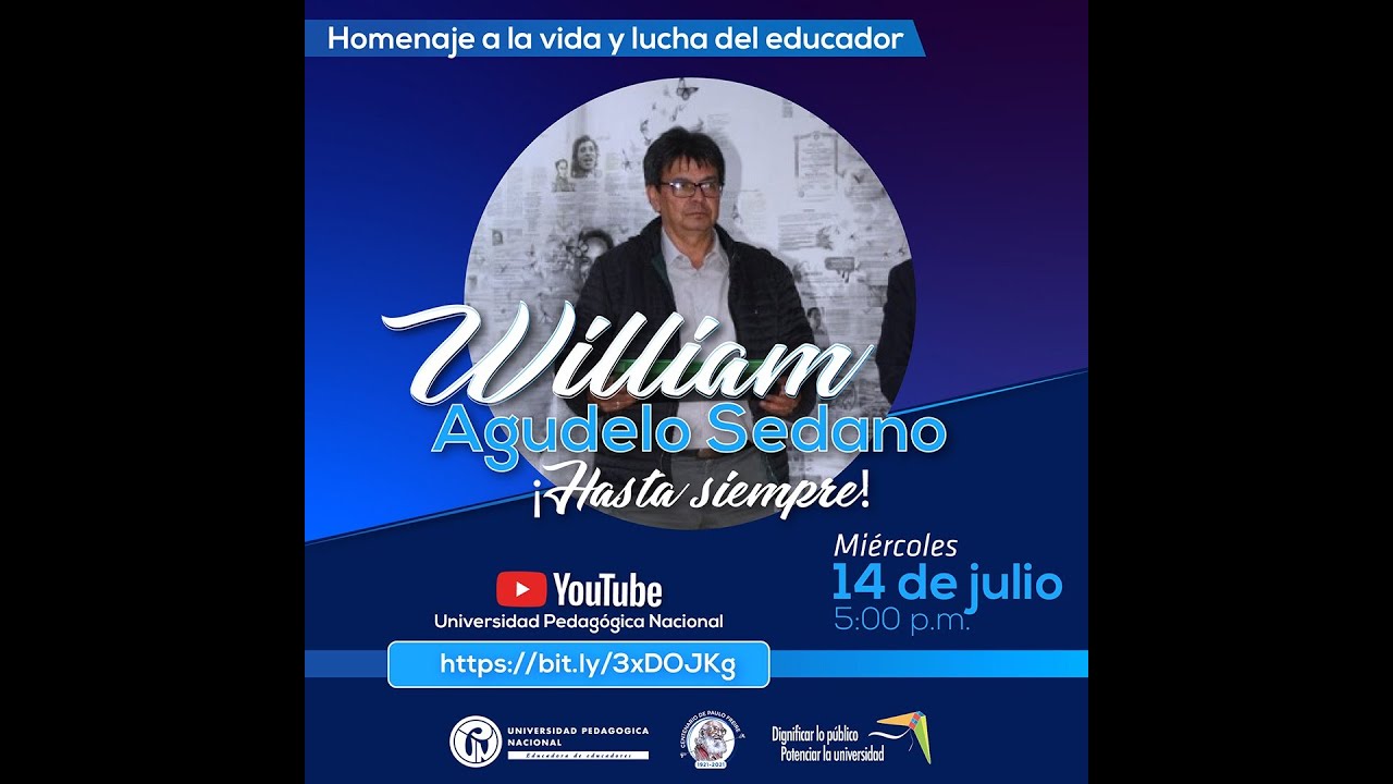 Homenaje al profesor William Agudelo - YouTube