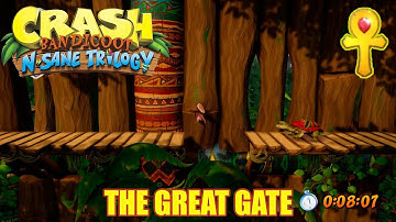 🎮Crash Bandicoot: The Great Gate (Time Trial) (Gold Relic)🎮