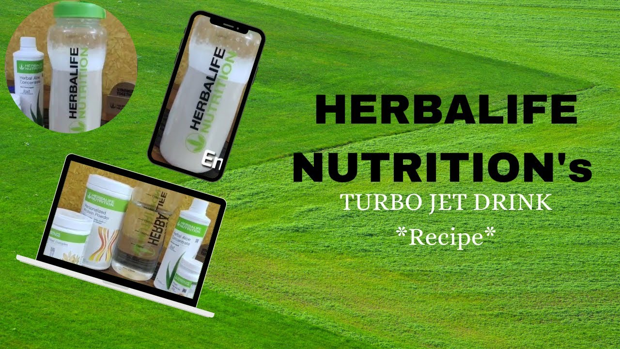 HERBALIFE TURBO JET DRINK Detox Day Drink Recipe Herbalife