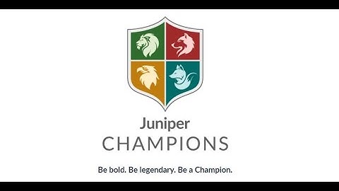 Juniper Champions Program