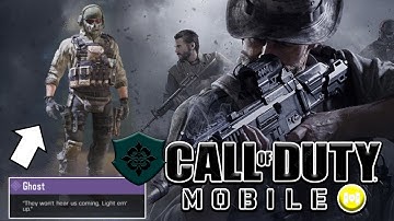 HOW TO GET GHOST IN COD MOBILE ! GHOST IS BACK IN CALL OF DUTY MOBILE