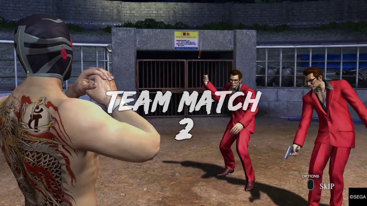 Yakuza 3 Remastered Team Match 1,2,3 (NO DAMAGE)