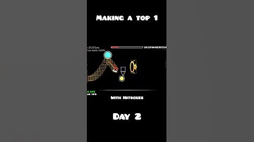 Making a Top1 level Day 2 #gaming #geometrydash #gd #gdlevels
