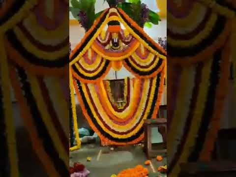 Easy decoration for Lord Balaji puja