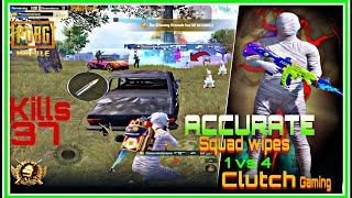 Wow🔥37kills BEST AGGRESSIVE GAMEPLAY MATCHES SOLO vs SQUAD GAMING PUBG Mobile