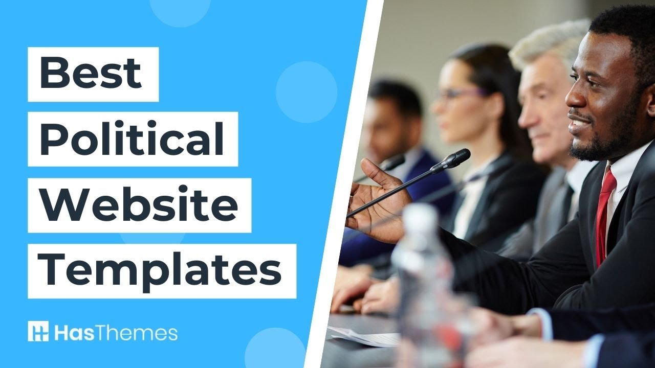 5 Best Political Website Templates | Campaign Website Template in 2022