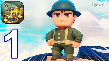 War Hex: Army Base & Tactic - Gameplay Walkthrough Part 1 Tutorial Army Commander (iOS, Android)