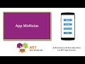 App MisNotas. Uso de TinyDB con MIT App Inventor