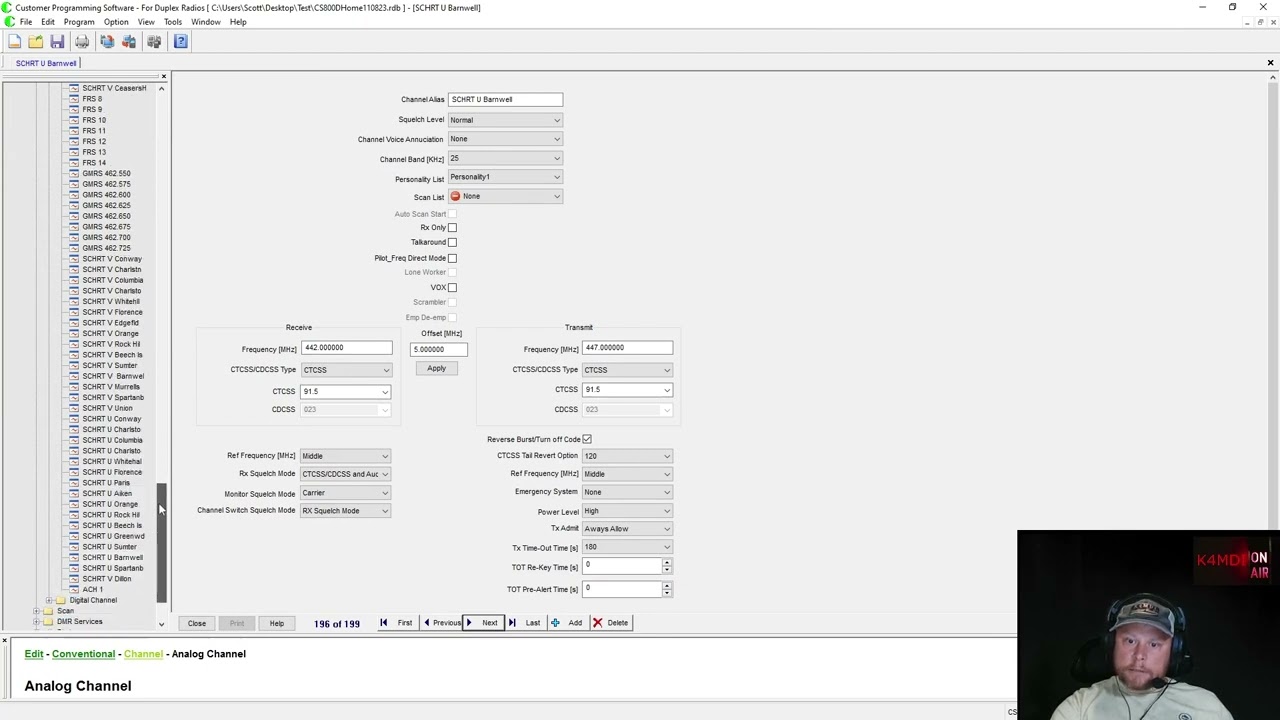 Connect Systems CS-800D Bulk Edit, CSV Fix