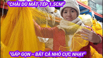 Chài Dù Mắt Tép 1.5cm - Bí Quyết Bắt Cá Tép Hiệu Quả Của Tôi