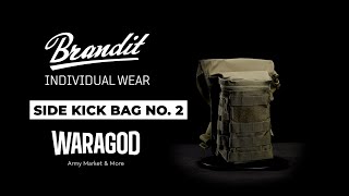 WARAGOD x Brandit Side Kick Bag No 2 stehenná kapsa