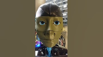Inmoov Robot Voice Test Poetry Robotics 3d printed Humanoid
