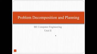 Problem Decomposition in Artificial Intelligence