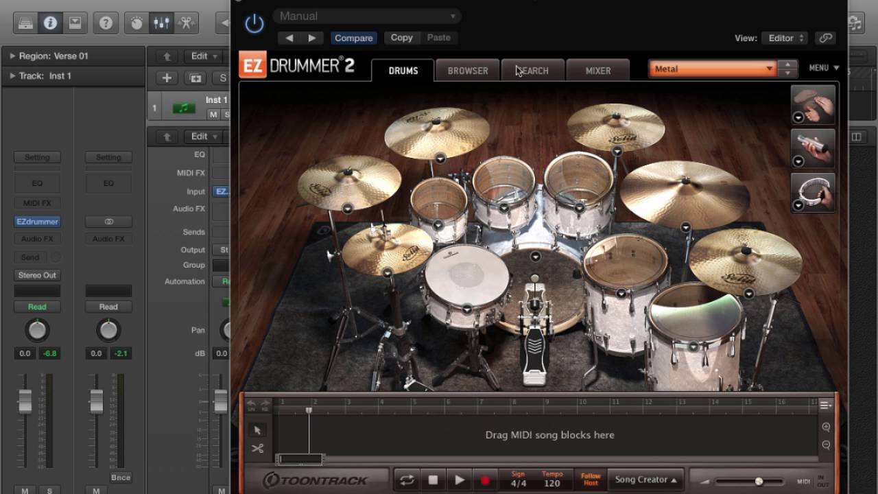 ezdrummer midi output ezdrummer midi output
