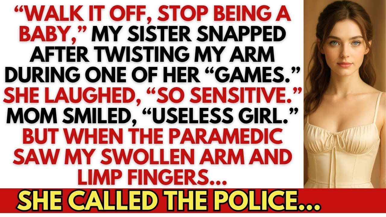 My Sister’s ‘Game’ Left Me With A Broken Arm—Parents Laughed  The MRI Turned It Into A Police Case