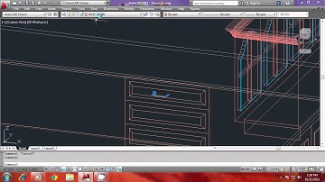 Modeling a Kitchen using AutoCAD- PART5
