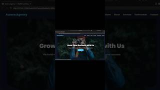 Landing page design | html css tutorial | css animation #shorts #short #coding #codes #fypシ゚viral