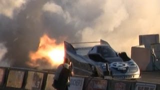 Insanely Fast Jet Car Racing - Funny Cars Under The Stars - New England Dragway