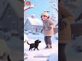 Brave Dog Rescues Kids from Ice Adventure! 🐶❄️ | Kids Cartoon Story