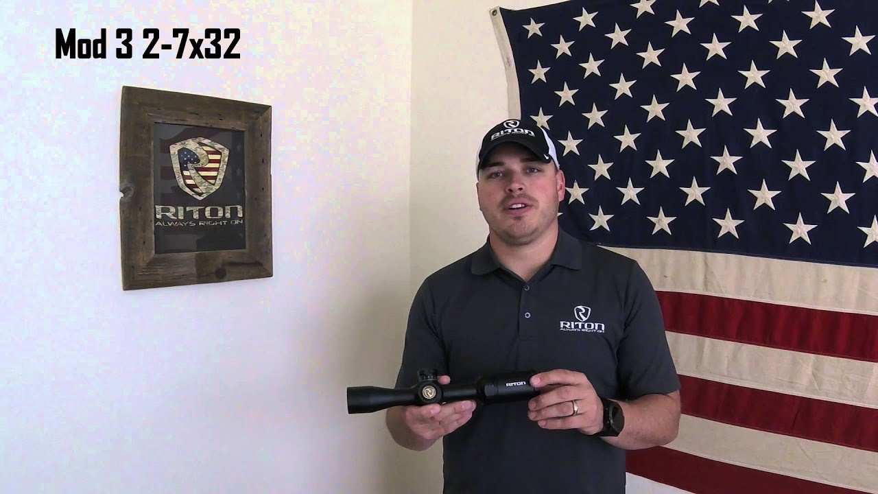 RITON Mod 3 2-7x32 Riflescope