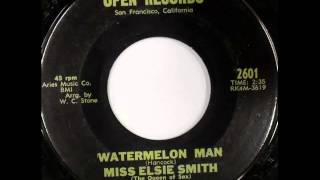 Miss Elsie Smith. Watermelon Man (Open 2601, 1964)