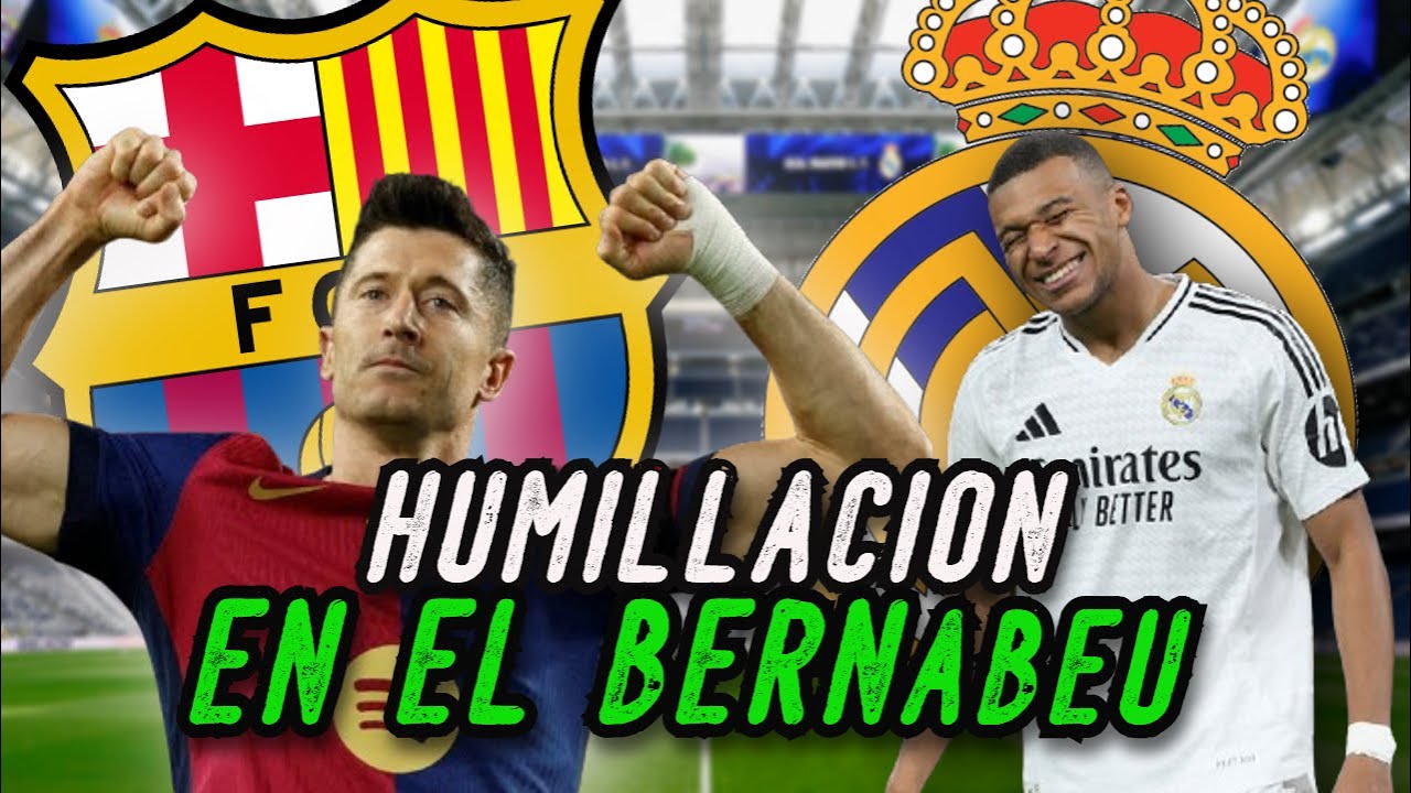 FC BARCELONA HUMILLA AL REAL MADRID EN EL BERNABEU - YouTube