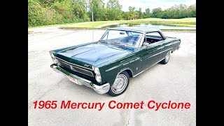 1965 Comet Cyclone: Mercury's Muscle Car