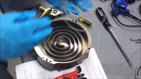 Scroll pump Tipseal change Part 5