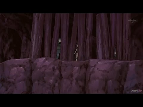 Fudou Doton Ganchuro No Jutsu Earth Pillar Prison English SUB Episode 61 Naruto