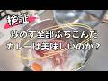 【検証】Q.なぜカレーは具を炒めてから作るの？【料理雑学】