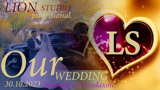 BERUNIY LION STUDIO OUR WEDDING 30 10 2023 TREYLLER Jahongir & Ozodaxon