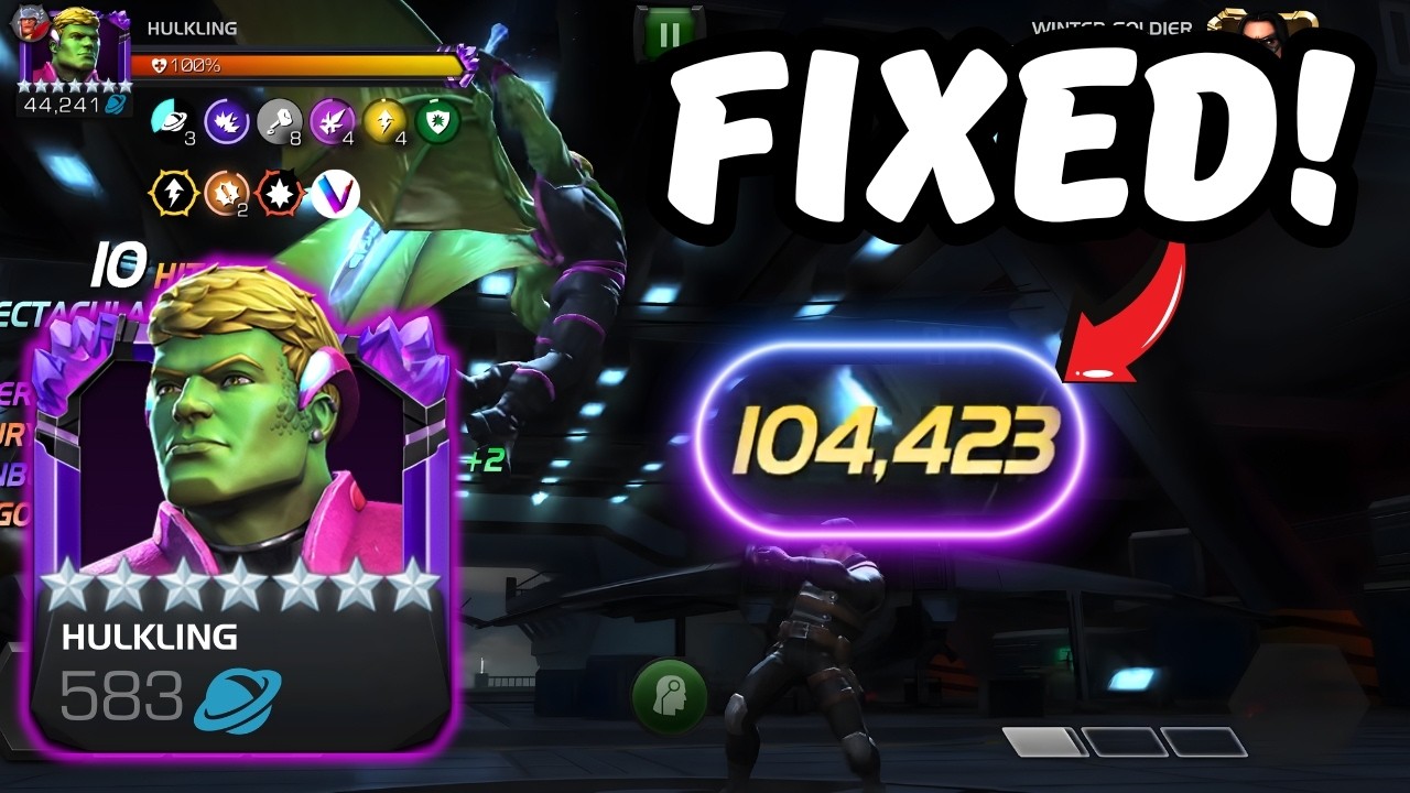 Hulkling Fix is Live & He Looks Phenomenal! 7 Star Rank 4 Showcase - MCoC