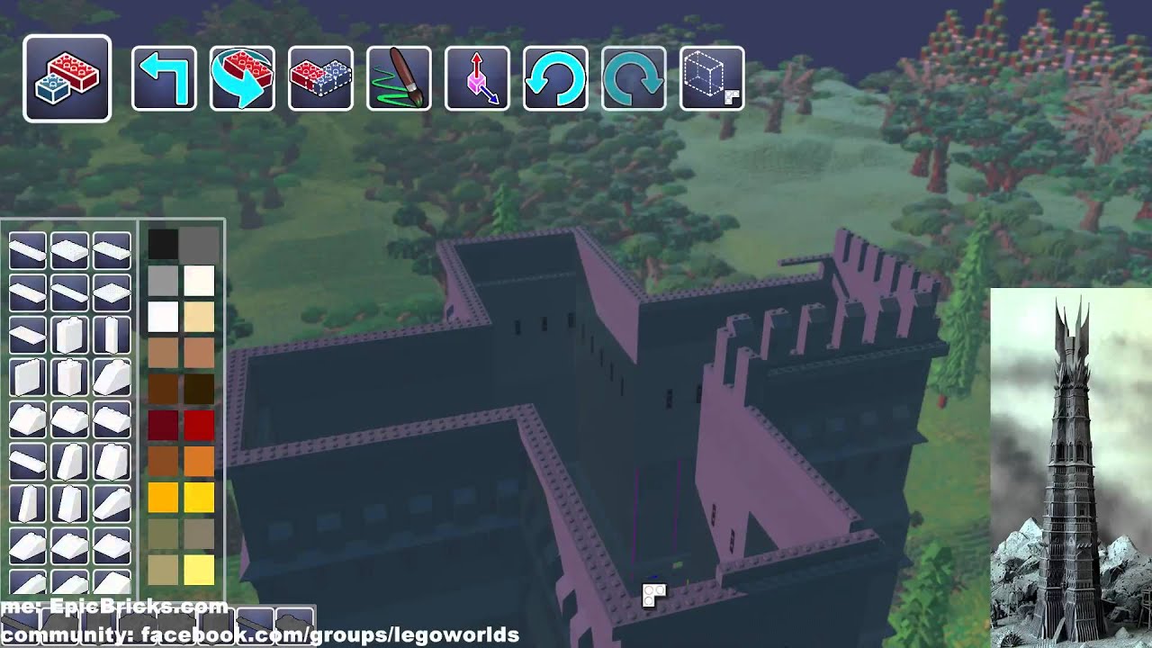 Lego Worlds ORTHANC build and chat 4