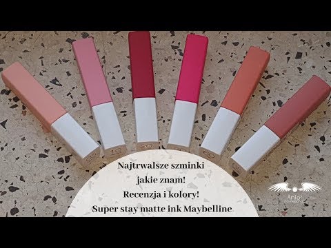 Maybelline Super Stay Matte Ink Review and Swatches | TAGALOG. 
