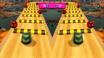 Going Balls (Vs) New Ball Speedrun Walkthrough:iOS,Android Color Ball Run New Update 121